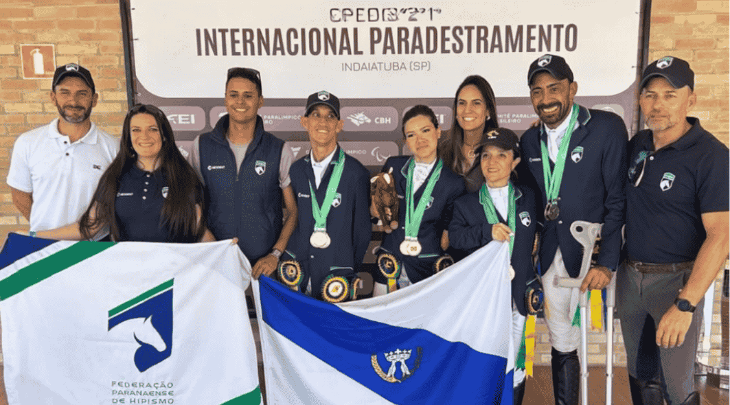 Atletas do Paraná são destaque no II CPEDI Internacional de Indaiatuba